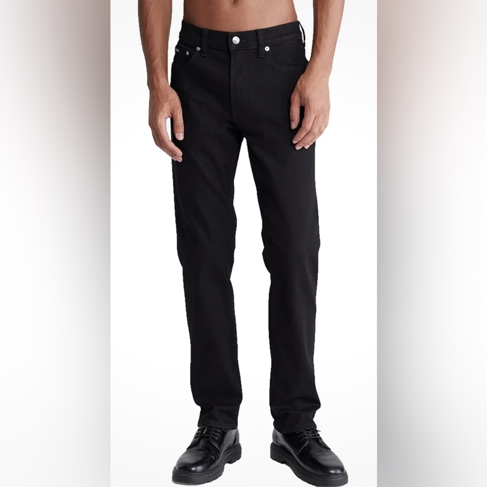 Calvin Klein Jeans Men's Slim Fit in Black BRAND NEW 32x30 CKJ 035 Straight